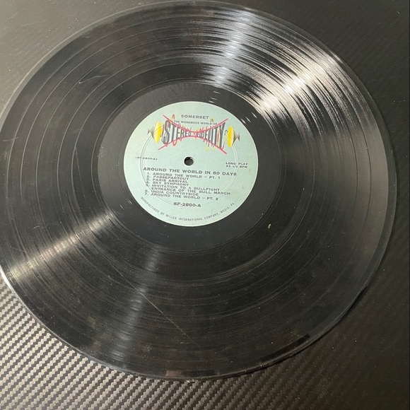 AROUND THE WORLD IN 80 DAYS Movie Soundtrack (SF 2800) 12" Vinyl Record LP - EX - Picture 3 of 4